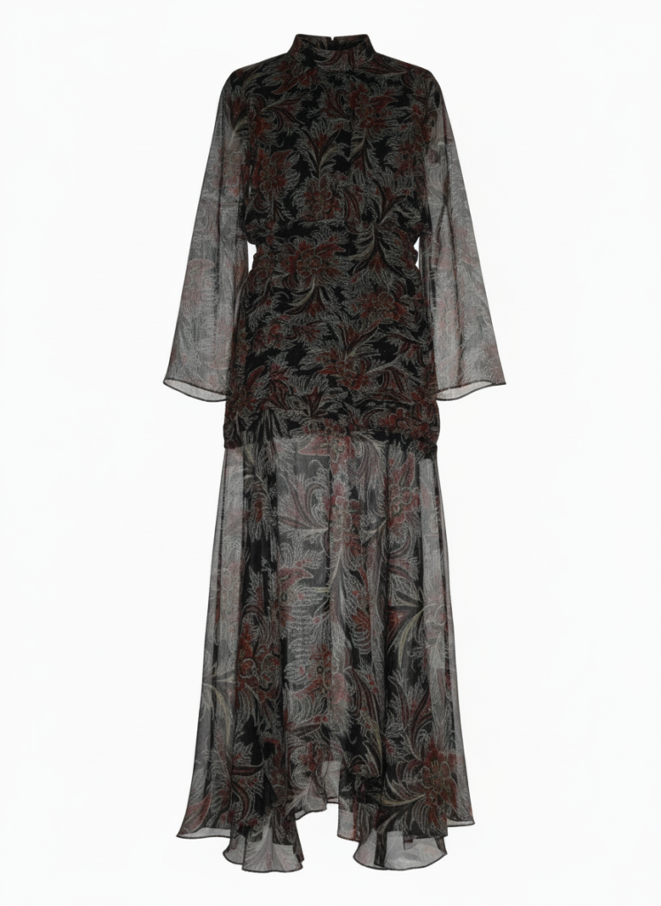 long mango dress
