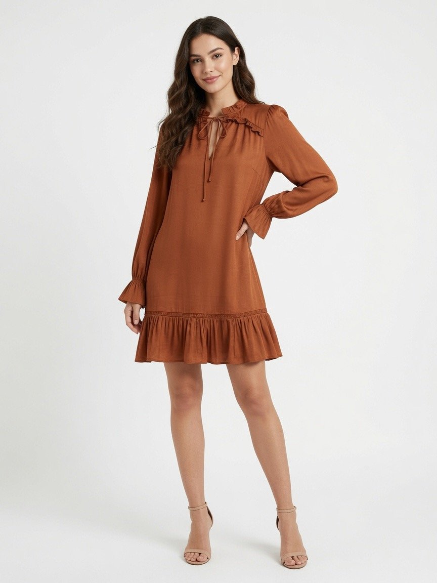 satin like orange dress satin like orange dress