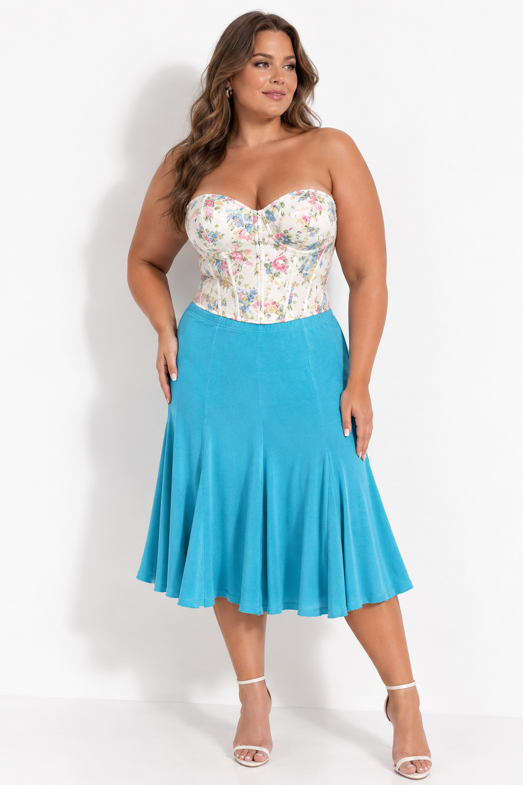 blue skirt blue skirt