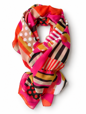 colourful scarf